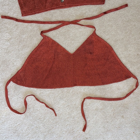 Sisley Top & Cropped Cardigan Set - Picture 4 of 6